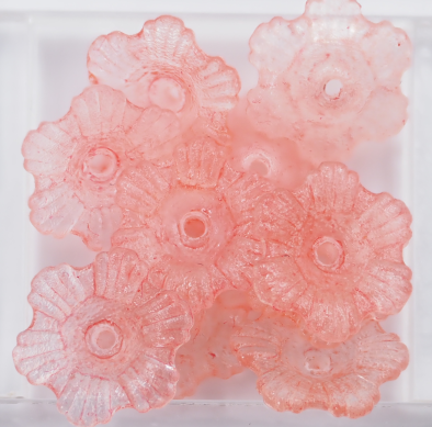 小花 7 紅赤 BRd-3 4枚入りの画像