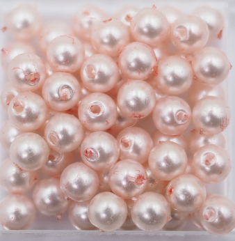 樹脂パール 4ｍｍ 紅赤橙 BRo-3 20個入りの画像