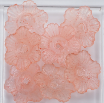 小花 7 紅赤橙 BRo-3 4枚入りの画像