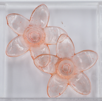 フラワー 17  紅赤橙 BRo-3 4個入りの画像