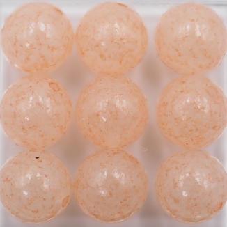 パウダーボールV 8ｍｍ 紅橙 BOr-5 6個入りの画像