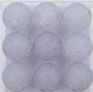 パウダーボールP 8ｍｍ 藍むらさき AB5-5 6個入りの画像