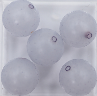 パウダーボールV 10ｍｍ 藍むらさき AB5-5 4個入りの画像