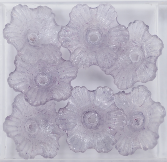 小花 7 藍むらさき AB5-3 4枚入りの画像