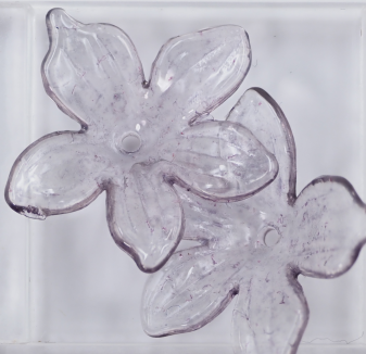 フラワー 5P 藍むらさき AB5-3 4枚入りの画像