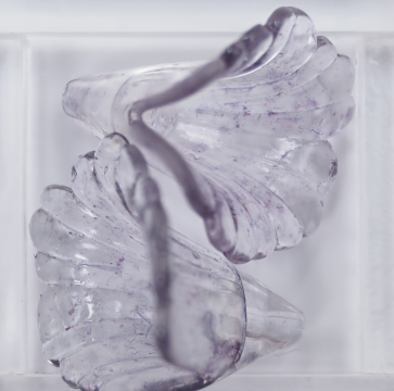 カラー 大  藍むらさき AB5-3 2枚入りの画像