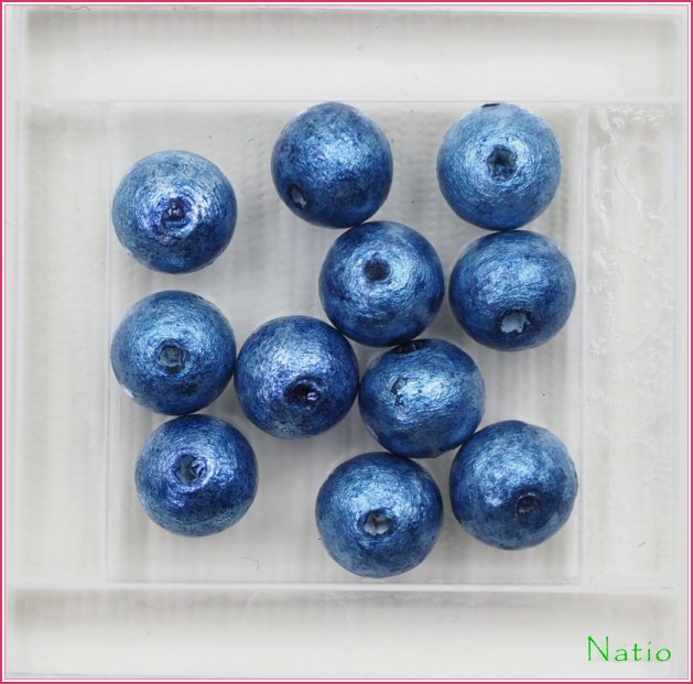 コットンパールRW 6mm CP-5 6個入り の画像