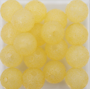 パウダーボールP 6ｍｍ 花黄 BYe-1〜5+ 10個入りの画像