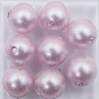 樹脂パール 8ｍｍ 花むらさき AB2-1〜5+ 8個入りの画像