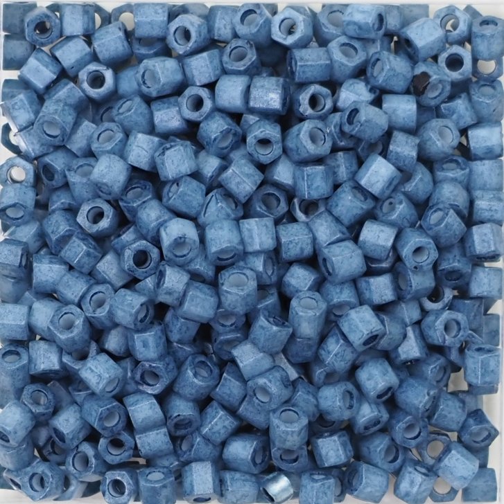 六角小　砡　41F-1～5+ 藍　約10ｇ の画像