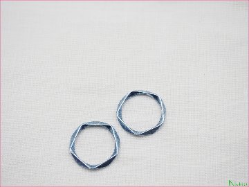 メタル リング ペンタゴンの画像