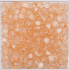 チェコ　プレス　ファルファーレ 花紅　花紅Red・Orange　40～20個の画像