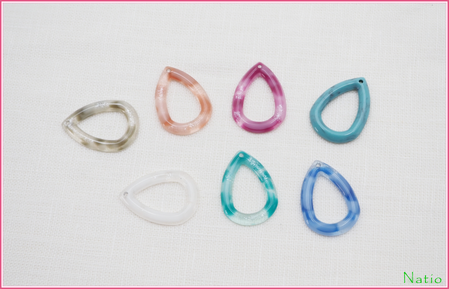 しずくリング　1103　２個 Setの画像