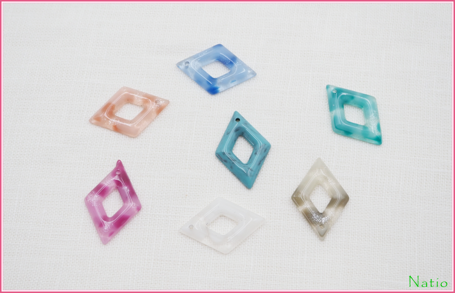 ひし型リング　190　２個 Setの画像