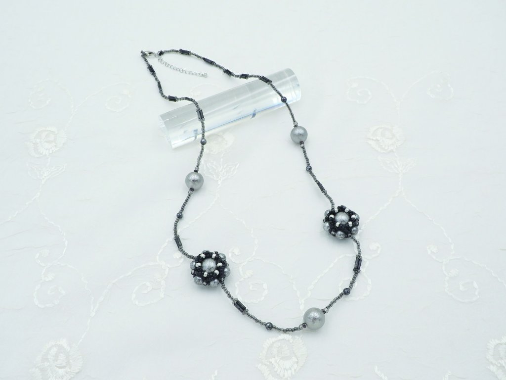 和墨ビーズキット　アンヘルネックレスの画像