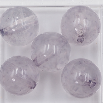 アクリル丸球 藍むらさき 10ｍｍ  2個の画像