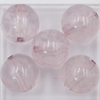 アクリル丸球 花むらさき 10ｍｍ  1・3・5回着せ　2個の画像