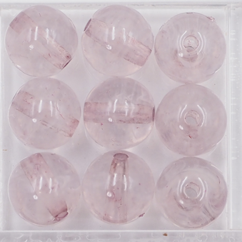 アクリル丸球 花むらさき 8ｍｍ  1・3・5回着せ　2個の画像