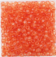 丸小スリーカット－161　花紅　Red・Orange　50ｇ　1～5+画像