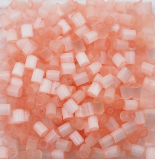 五厘竹－シルク　花紅　Red・Orange　50ｇ　1～5+の画像