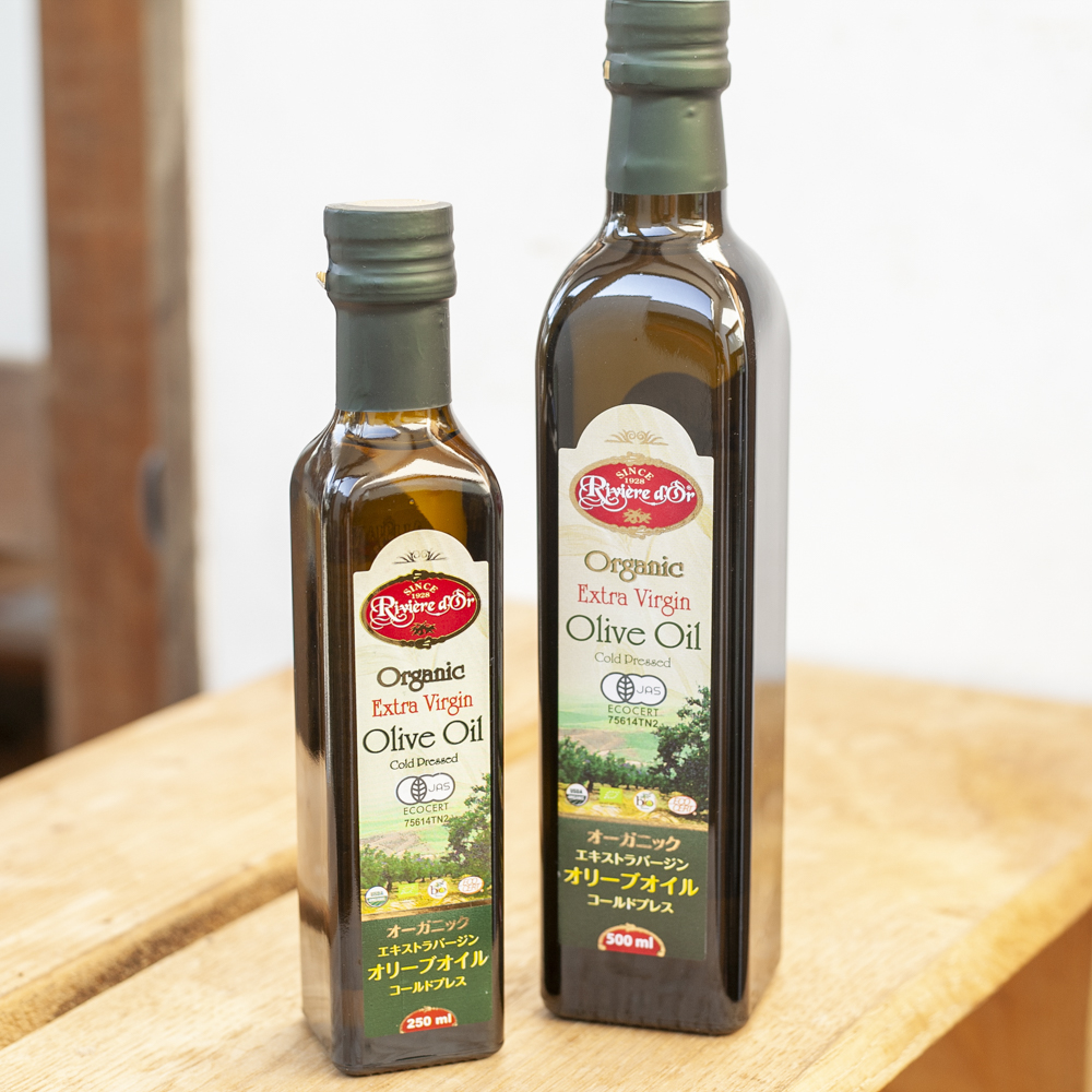 オーガニックエクストラバージンオリーブオイル　コールドプレスの画像