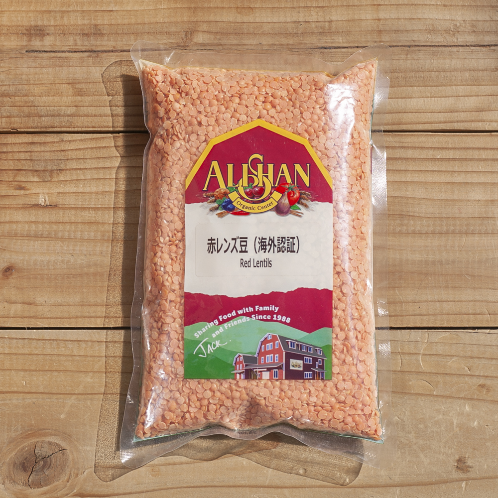 アリサン 赤レンズ豆 (海外認証) 500gの画像