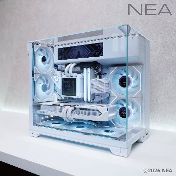 LIAN LI O11 VISION-M WHITE / ゲーミングPCの画像