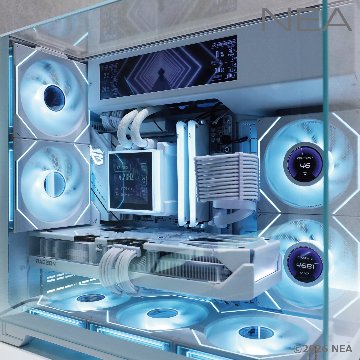 LIAN LI O11 VISION-M WHITE / ゲーミングPCの画像