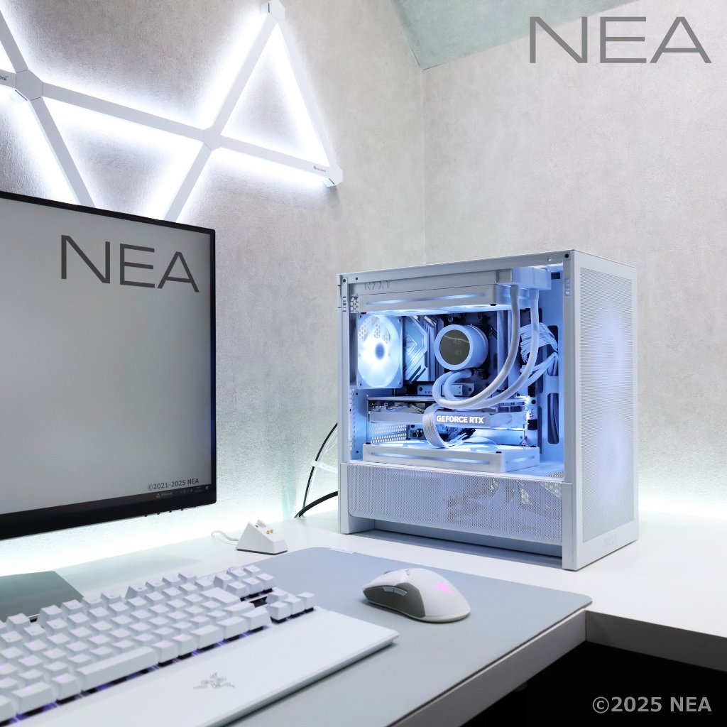 NZXT H3 FLOW WHITE / ゲーミングPCの画像