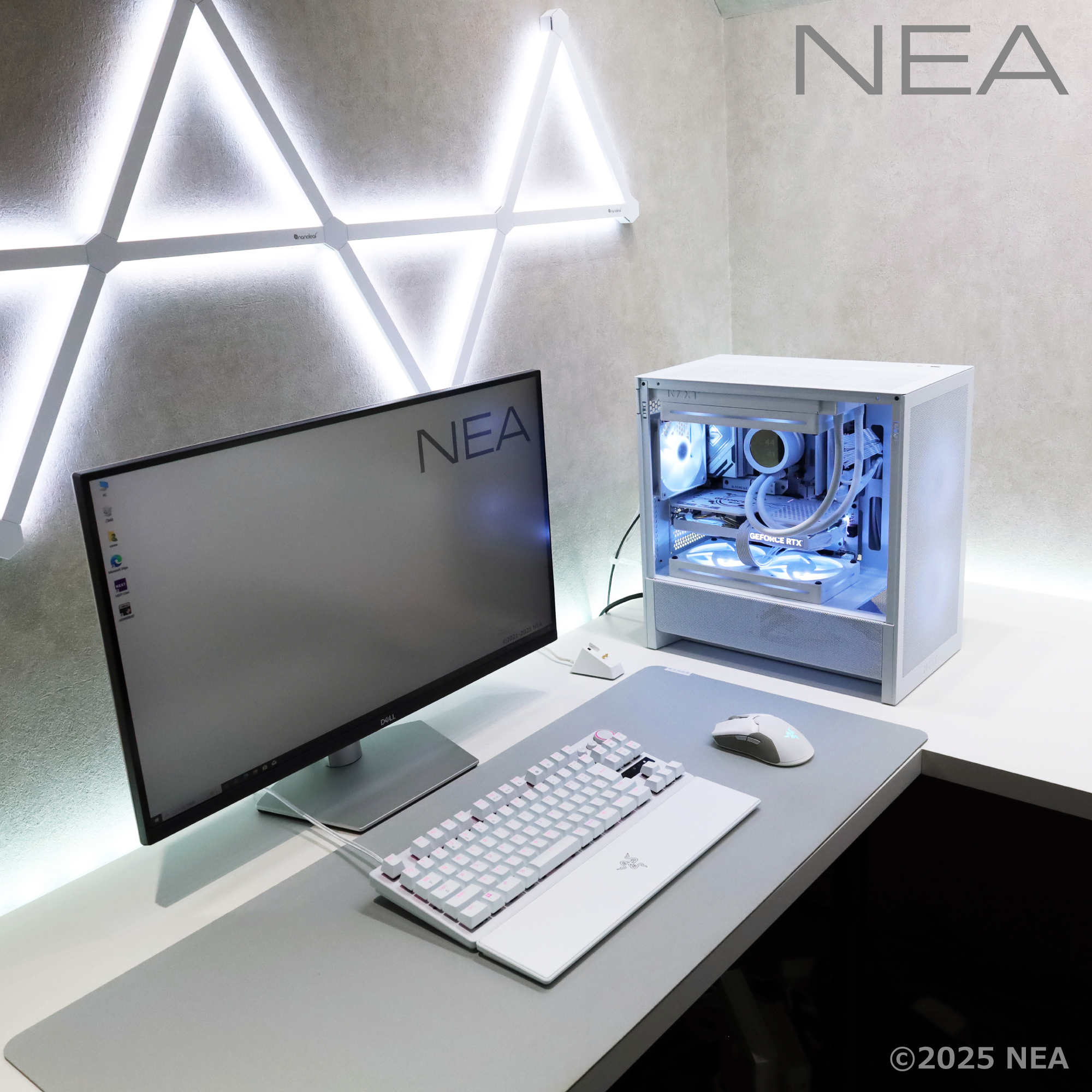 NZXT H3 FLOW WHITE / ゲーミングPCの画像