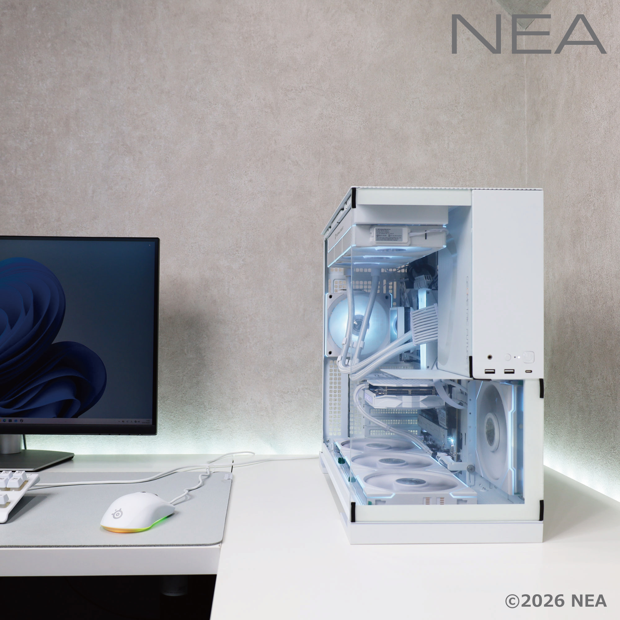Model 5 WHITE / ゲーミングPCの画像