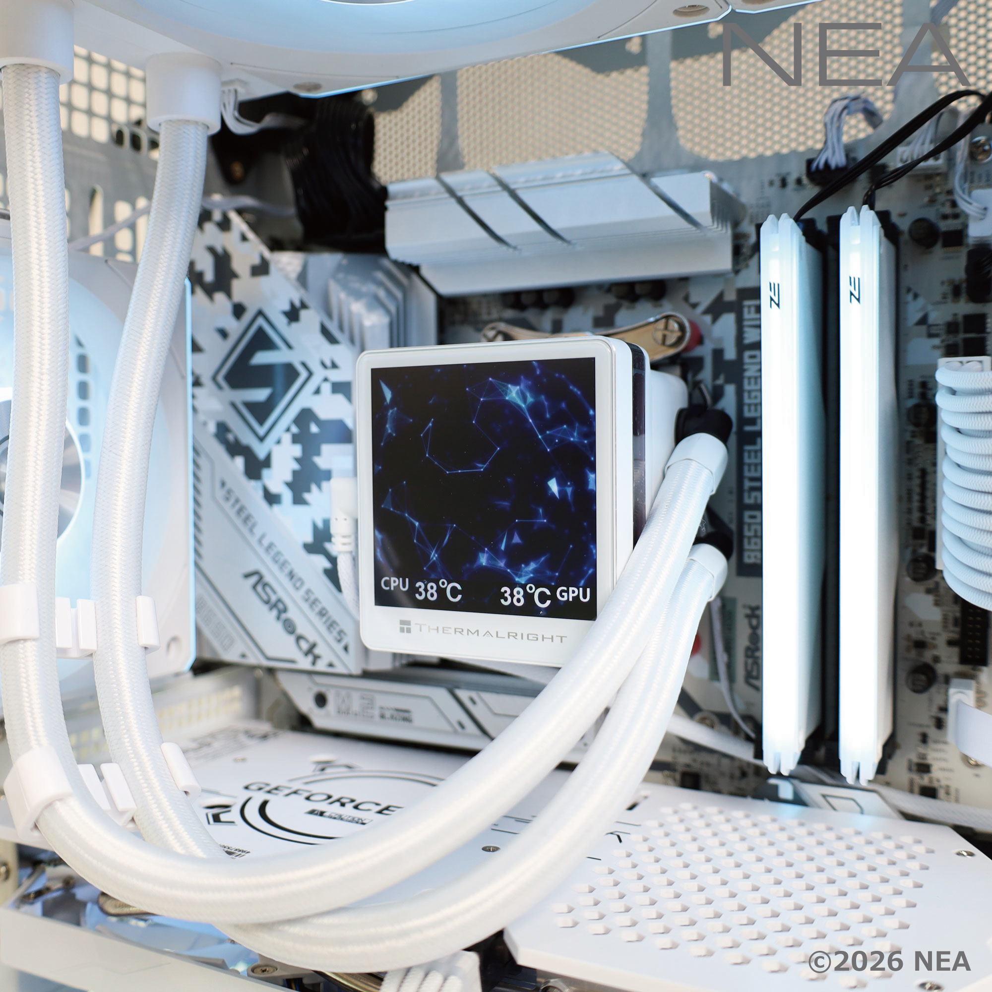 Model 5 WHITE / ゲーミングPCの画像