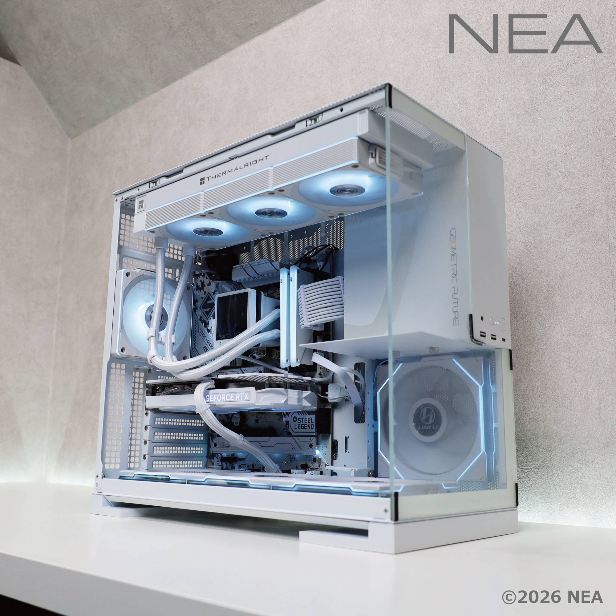 Model 5 WHITE / ゲーミングPCの画像