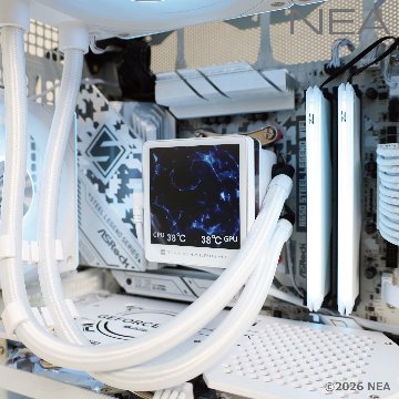 Model 5 WHITE / ゲーミングPCの画像