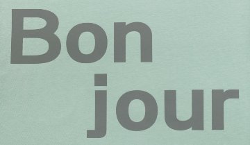 Bonjourの画像