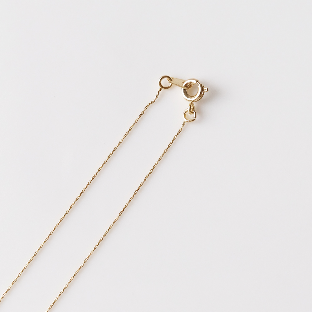 グラデーションガラスのネックレスの画像