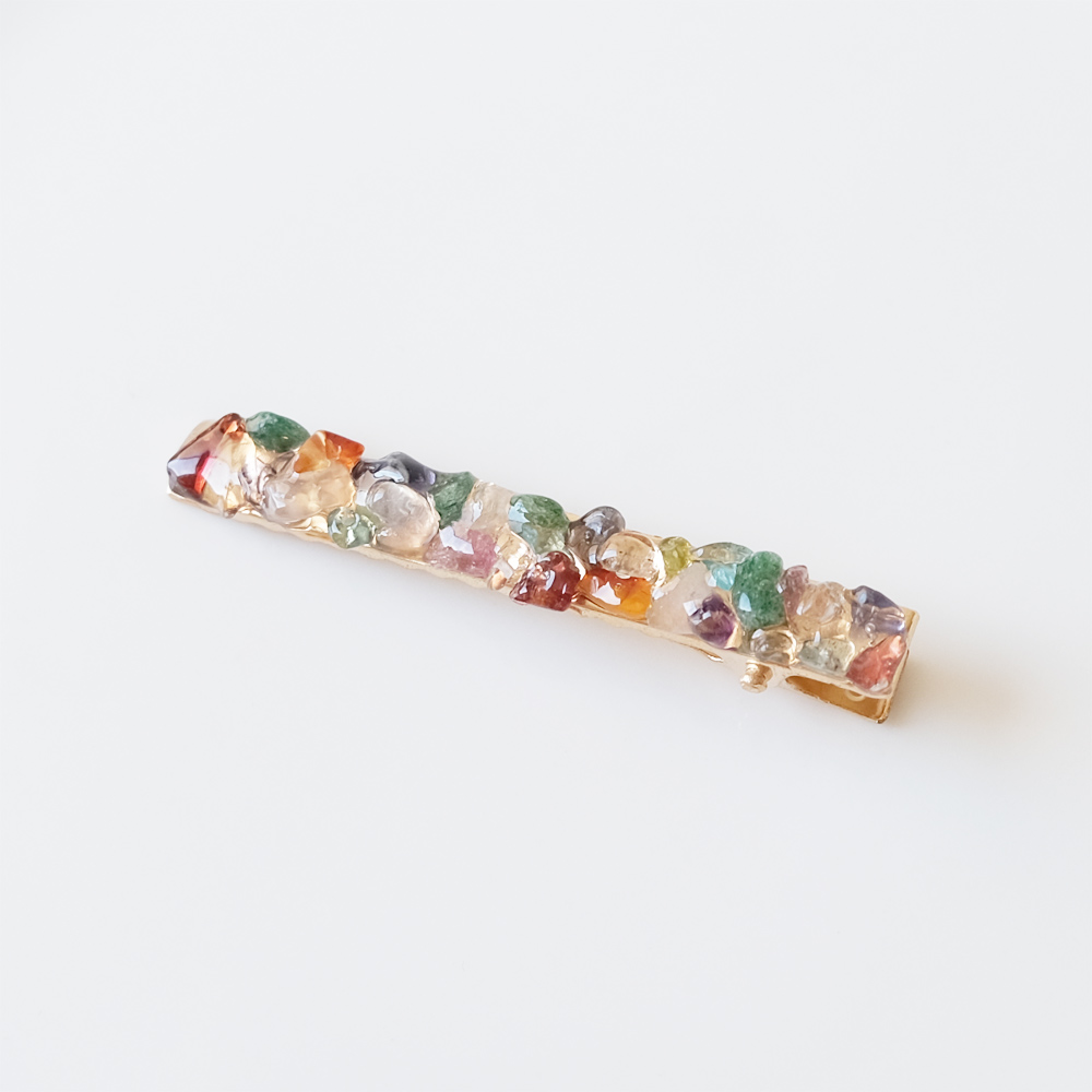 no.76 ハンドメイド　ネオン×デニム×キラキラ華やかヘアアクセサリー✩.*˚ no.76 ハンドメイド ネオン×デニム×キラキラ華やかヘアアクセサリー