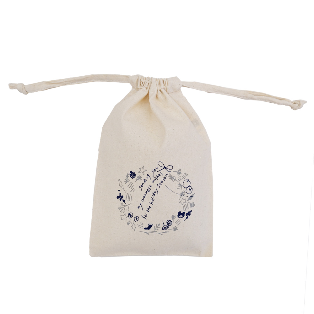 クリスマス巾着の画像