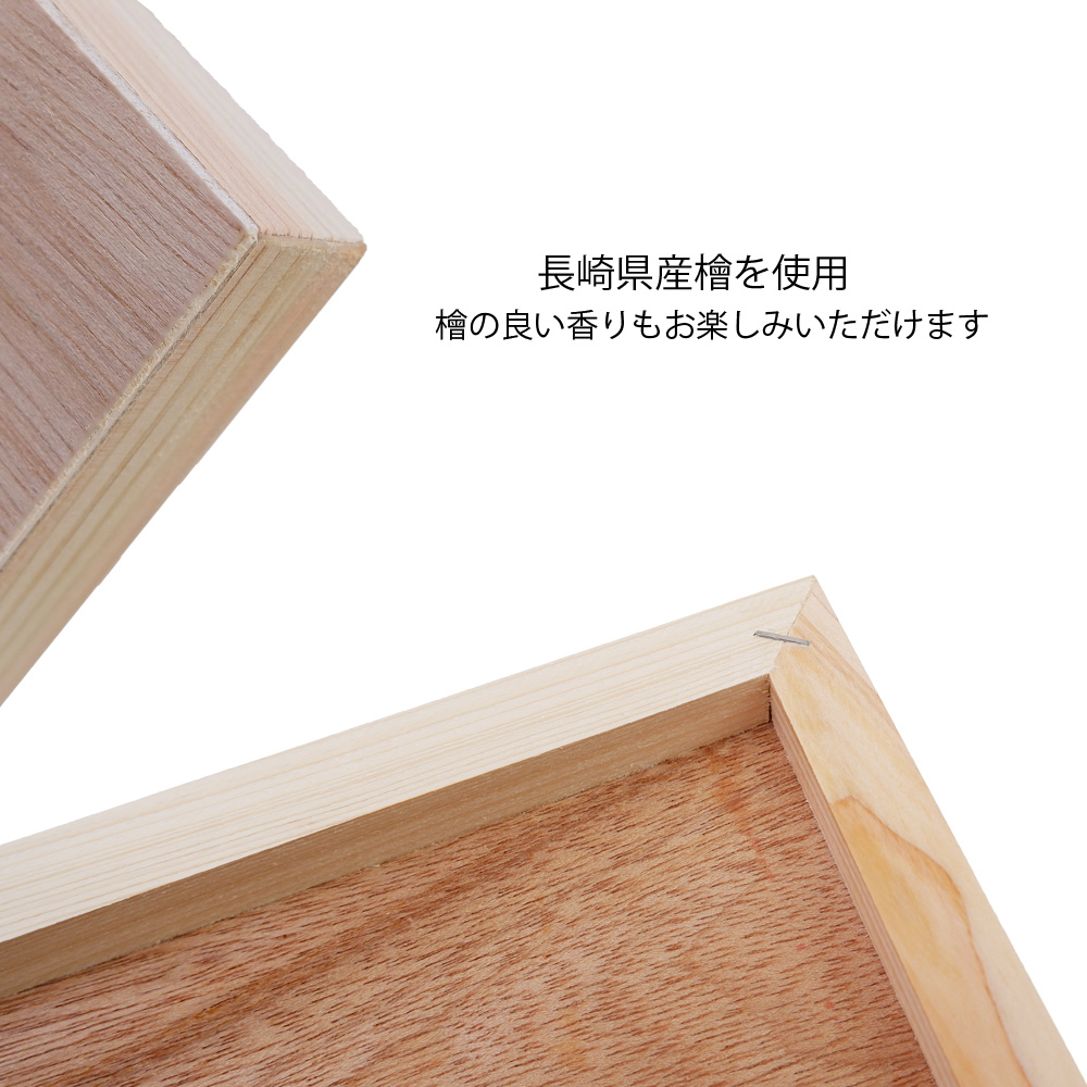 ファブリックパネルボード白 正方形30cmの画像