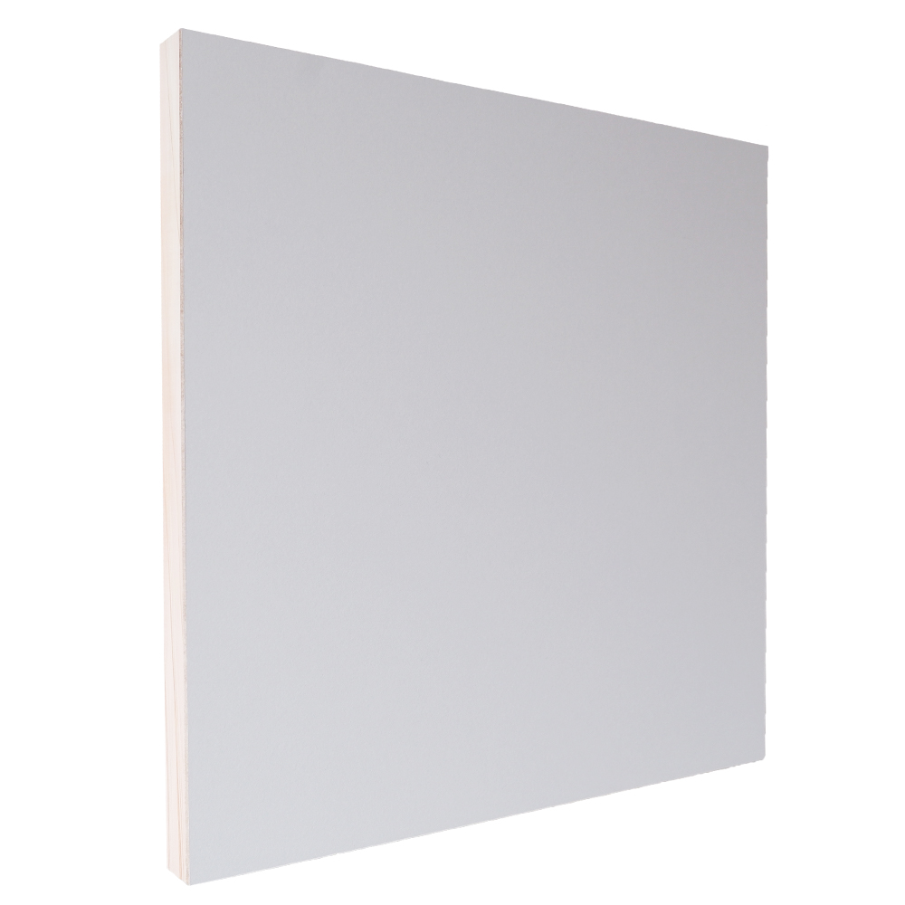 ファブリックパネルボード白 正方形30cmの画像