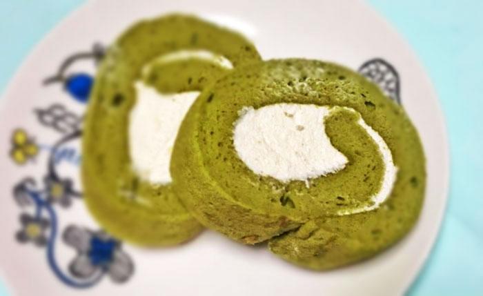 旨抹茶のスフレロールの画像