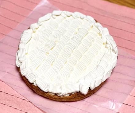 マンゴーのレアチーズパイの画像