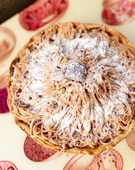 冬のモンブランの画像