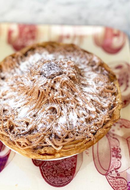 冬のモンブランの画像