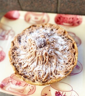 冬のモンブランの画像