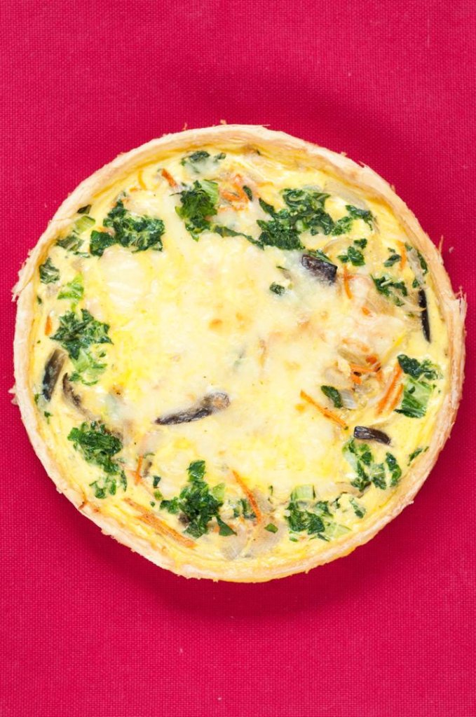 ベジタブルキッシュの画像