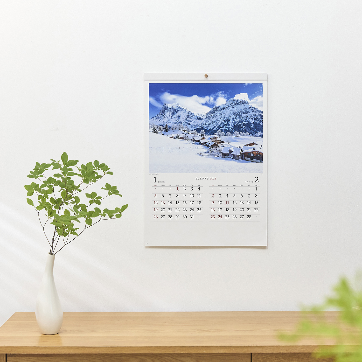 ヨーロッパ【欧州の名景が満載のカレンダー／30冊からご注文OK】¥22,803(税込)〜の画像