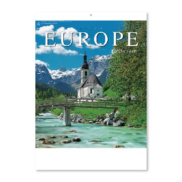 ヨーロッパ【欧州の名景が満載のカレンダー／30冊からご注文OK】¥22,803(税込)〜の画像
