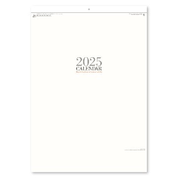 シンプル フェイス（大）【デザイン性の高い、少し大きな文字月表／10冊からご注文OK】¥30,272(税込)〜の画像