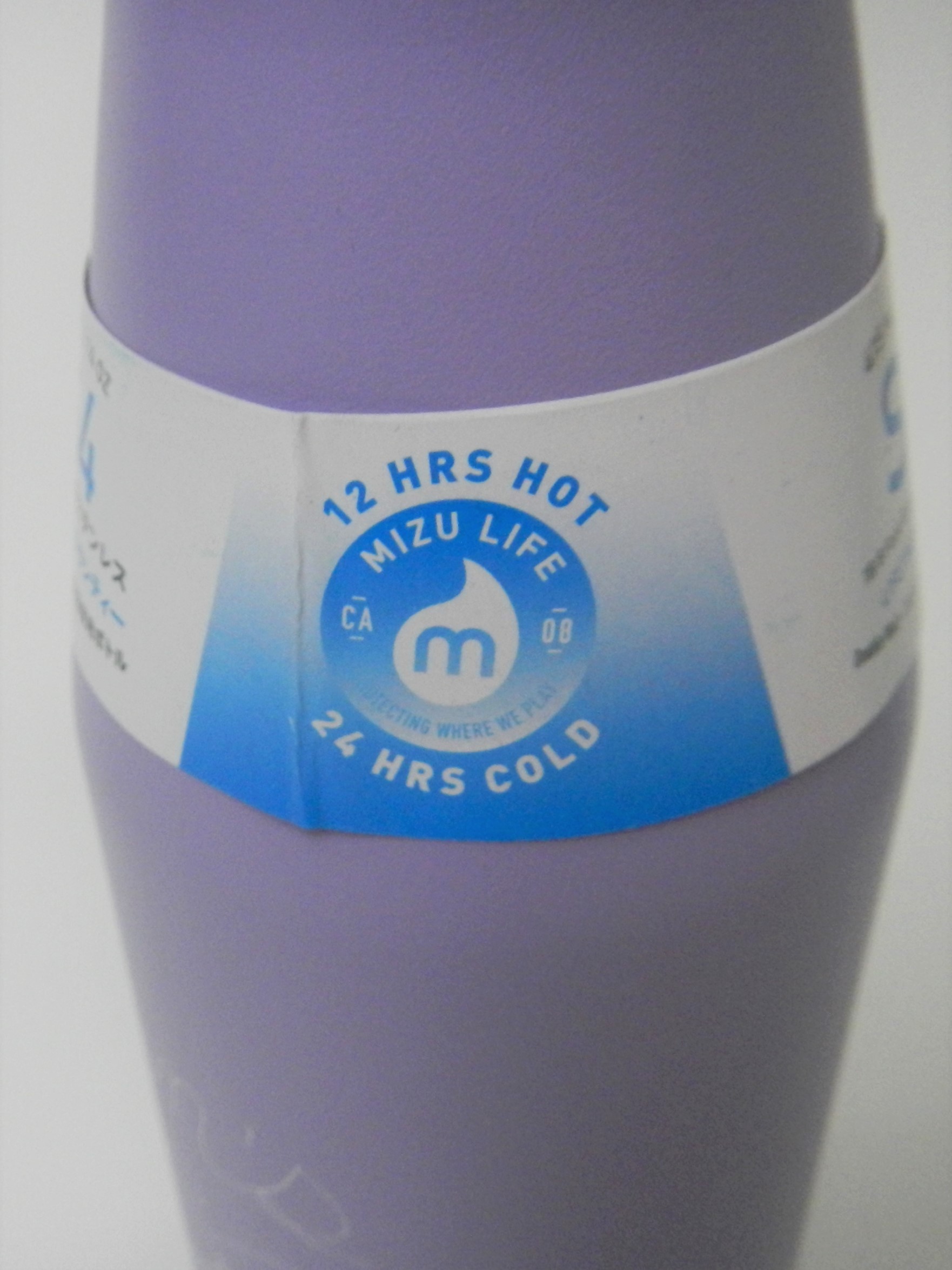 MIZUコラボ　保温保冷ボトル　ラベンダー画像